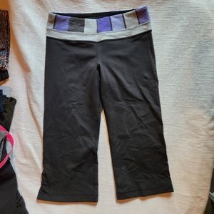Lululemon sz 8 Align High Rise Wide Legged Crop Yoga pants
